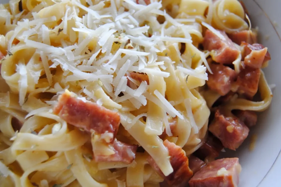 Massa à Carbonara