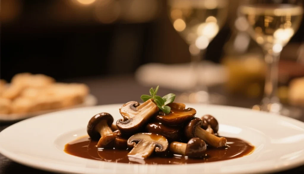 Molho Madeira com Champignon
