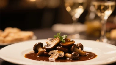 Molho Madeira com Champignon
