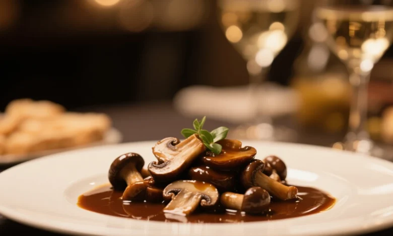 Molho Madeira com Champignon