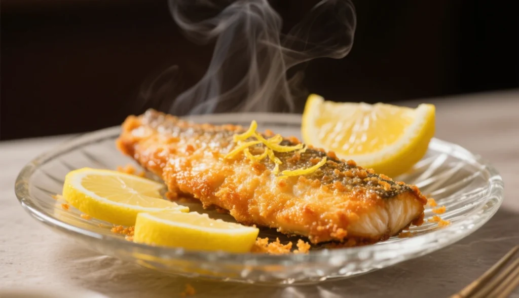 Peixe Frito Crocante e Saboroso