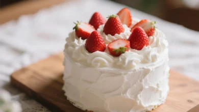 Receita Bolo de Morango