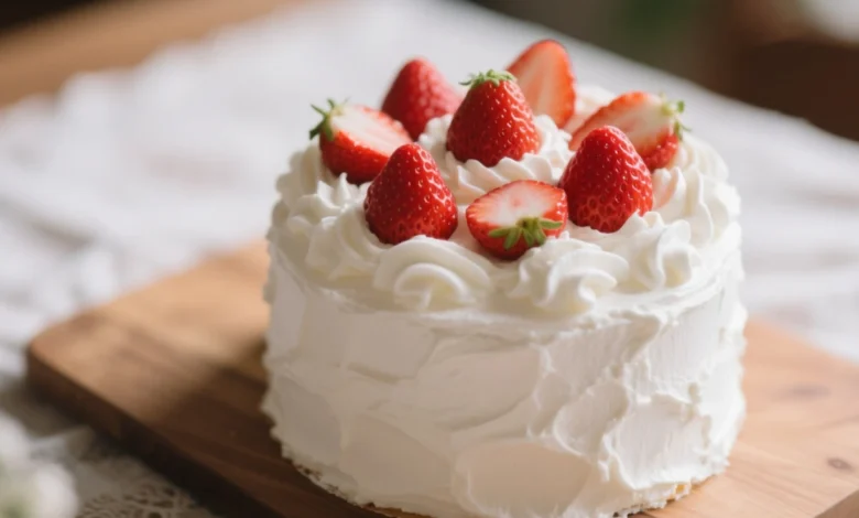 Receita Bolo de Morango