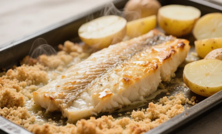 Receita de Bacalhau Tradicional ao Forno com Batatas