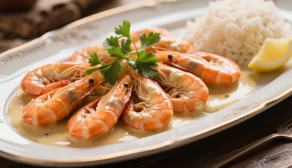Receita de Camarão ao Molho
