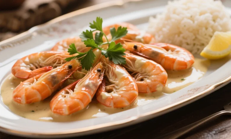 Receita de Camarão ao Molho