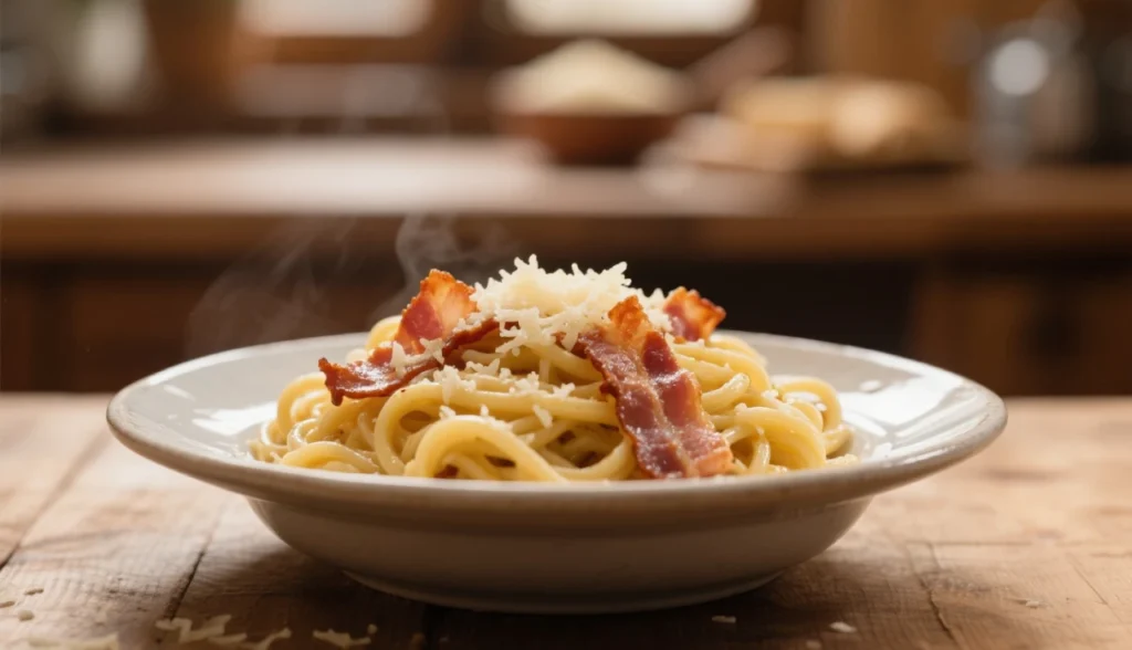 Receita Massa à Carbonara