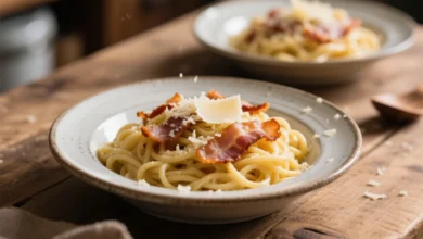 Receita Massa à Carbonara