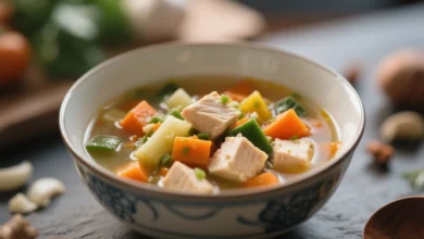 Receita Sopa de Legumes com Frango saborosa e saudável