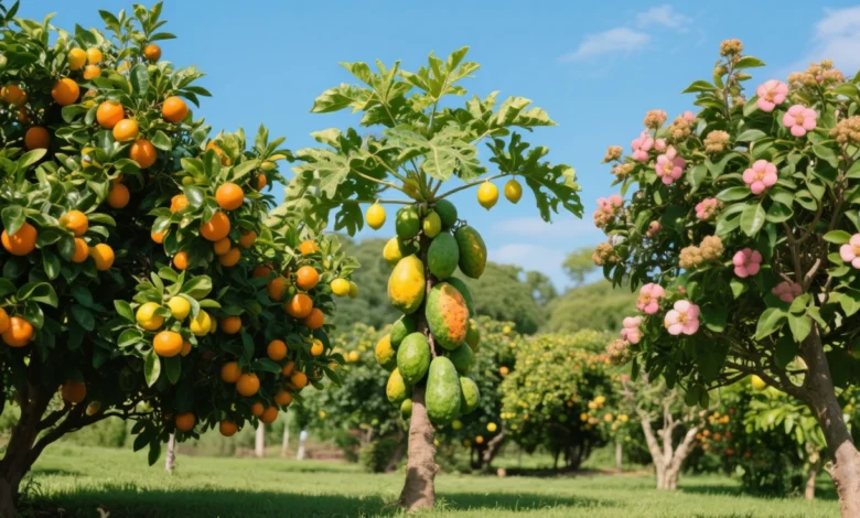 10 frutas fáceis de plantar que transformam seu quintal rápido