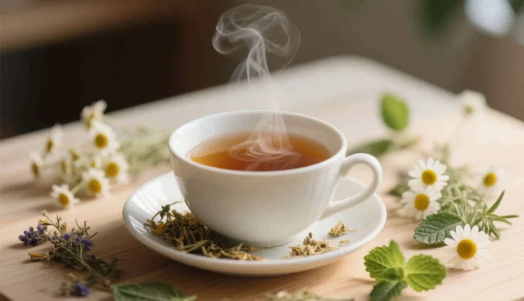 Chás sem cafeína: opções para relaxar antes de dormir