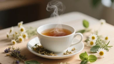 Chás sem cafeína: opções para relaxar antes de dormir