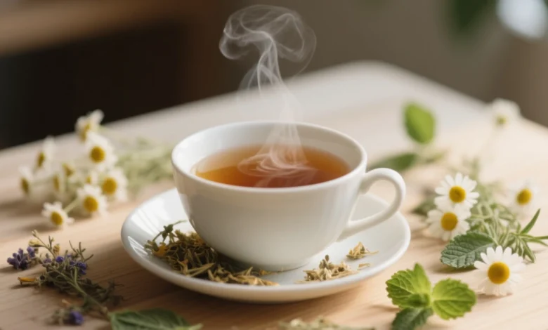 Chás sem cafeína: opções para relaxar antes de dormir