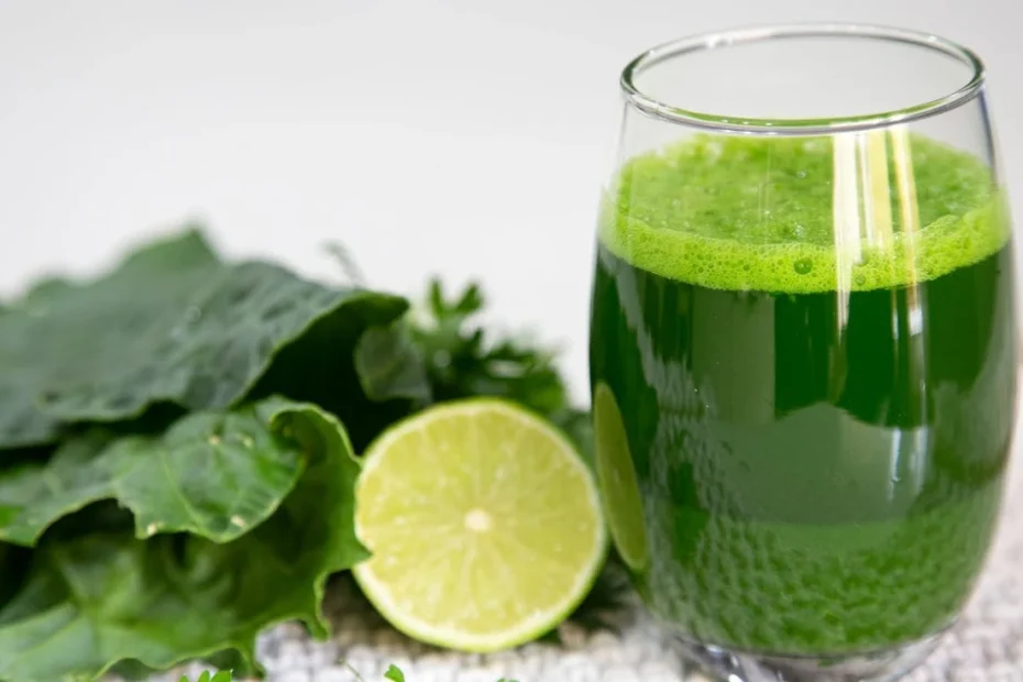 Suco de couve com limão