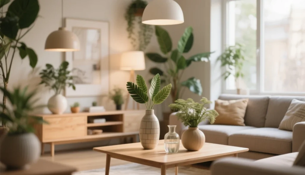 Decoração fácil: como usar plantas artificiais para deixar sua sala incrível