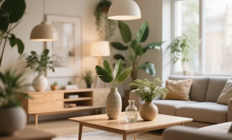 Decoração fácil: como usar plantas artificiais para deixar sua sala incrível