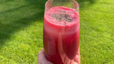 Suco de Beterraba com Água de Coco