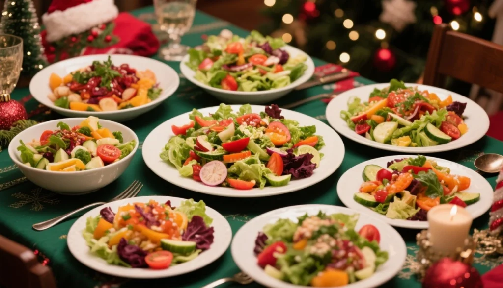 5 Receitas de Saladas Para o Natal Coloridas e Cheias de Sabor