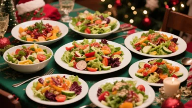 5 Receitas de Saladas Para o Natal Coloridas e Cheias de Sabor