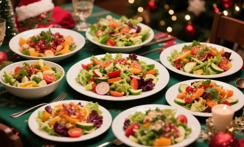 5 Receitas de Saladas Para o Natal Coloridas e Cheias de Sabor