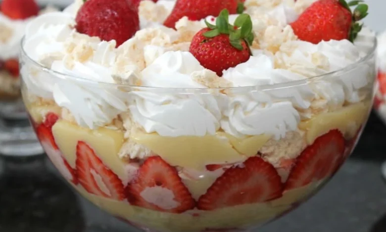 Receita Bolo de Morango Para a Ceia de Natal