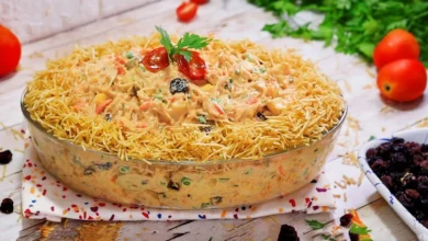 Receita Salpicão de Natal Tradicional Uma Delicia