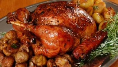 Receita Peru Recheado para o Natal