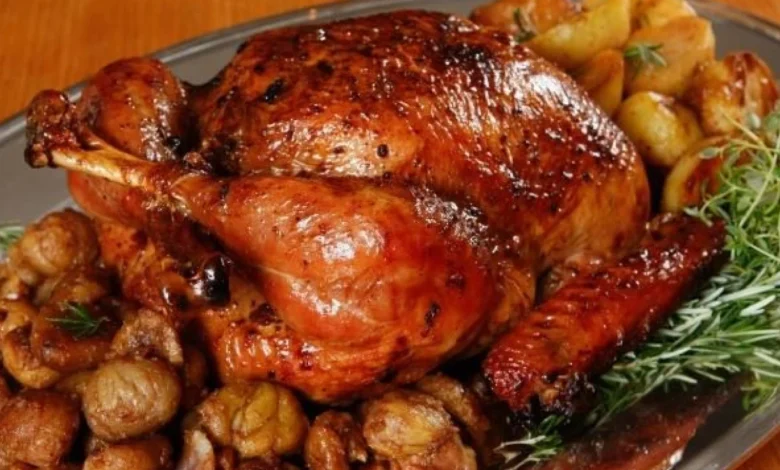 Receita Peru Recheado para o Natal