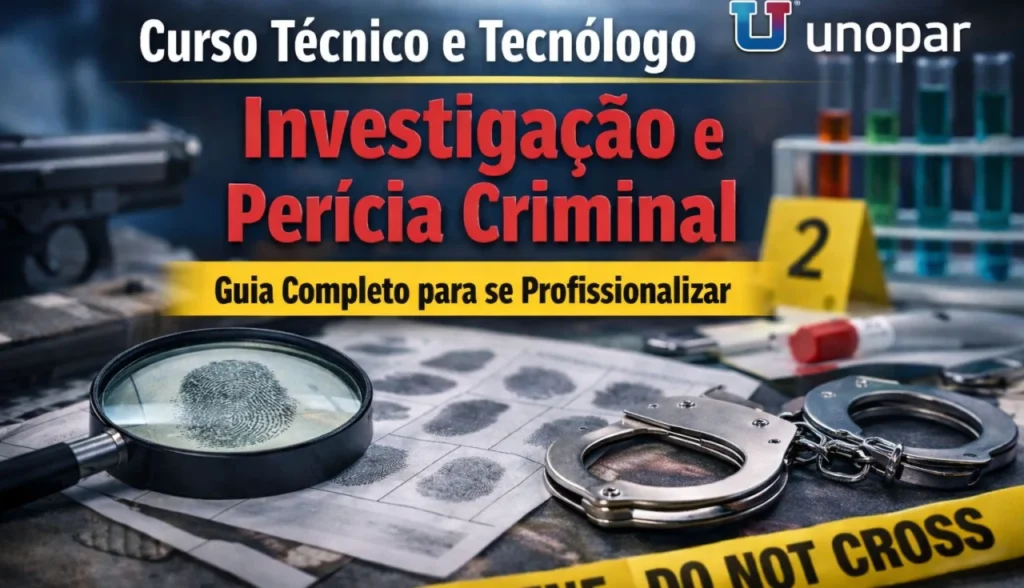 Curso Técnico em Investigação e Perícia Criminal EAD Unopar