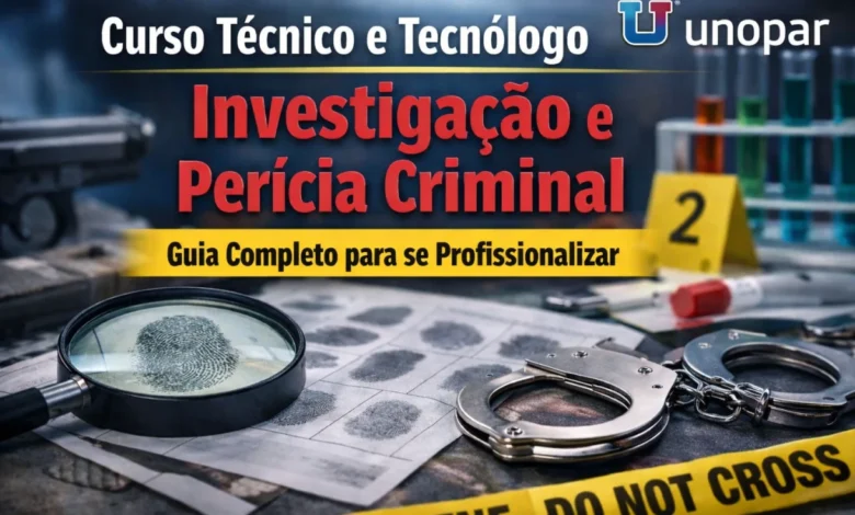 Curso Técnico em Investigação e Perícia Criminal EAD Unopar