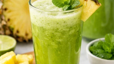 Receita de Suco de Abacaxi com Hortelã para Emagrecer