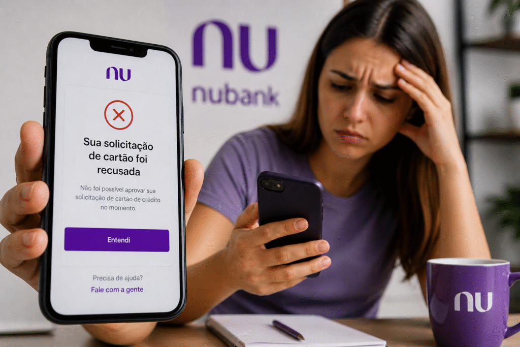 Por que você não foi aprovado no Nubank (e o que fazer agora)
