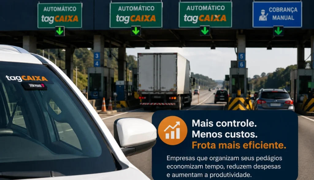 Como empresas estão organizando pedágios e reduzindo custos com tagCAIXA