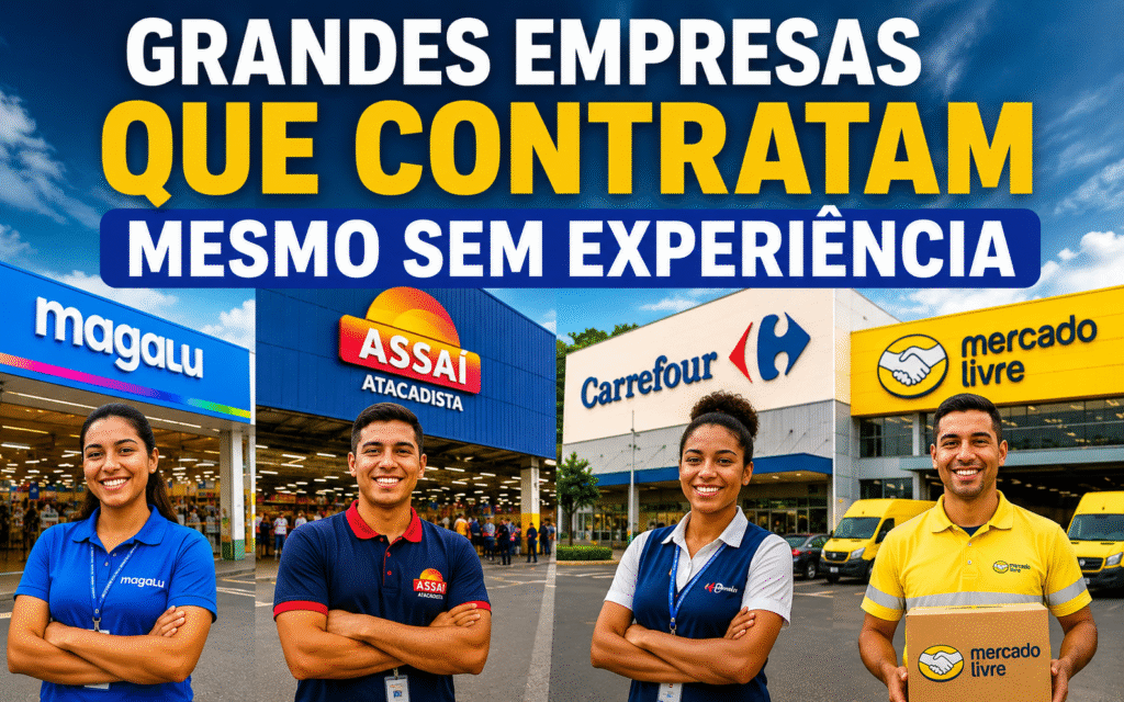 Grandes Empresas Que Contratam Mesmo Sem Experiência